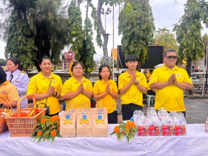 ไฟล์แนบ กปภ.สาขาประจวบคีรีขันธ์  ร่วมพิธีทำบุญตักบาตรและปล่อยพันธ์สัตว์น้ำ ถวายเป็นพระราชกุศล พระบาทสมเด็จพระเจ้าอยู่หัว เนื่องในโอกาสพระราชพิธีมหามงคลเฉลิมพระชนมพรรษา 6 รอบ 28 กรกฎาคม 2567