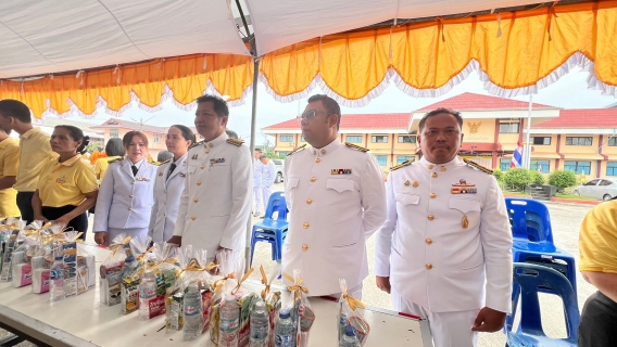 ไฟล์แนบ กปภ.สาขาไชยา เข้าร่วมพิธีทำบุญตักบาตรถวายพระราชกุศล เฉลิมพระเกียรติพระบาทสมเด็จพระเจ้าอยู่หัว เนื่องในโอกาสพระราชพิธีมหามงคลเฉลิมพระชนมพรรษา 6 รอบ 28 กรกฎาคม 2567