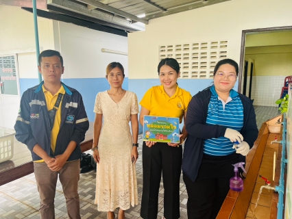 ไฟล์แนบ กปภ.สาขาพนมสารคาม ดำเนินโครงการ หลอมรวมใจ มอบน้ำใสสะอาดให้โรงเรียน