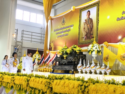 ไฟล์แนบ กปภ.สาขากุยบุรีเข้าร่วมพิธีถวายเครื่องราชสักการะและจุดเทียนถวายพระพรชัยมงคลเนื่องในโอกาสวันเฉลิมพระชนมพรรษาพระบาทสมเด็จพระเจ้าอยู่หัว ปีพุทธศักราช 2567