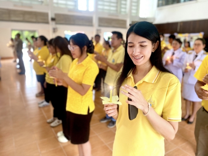 ไฟล์แนบ กปภ.สาขากุยบุรีเข้าร่วมพิธีถวายเครื่องราชสักการะและจุดเทียนถวายพระพรชัยมงคลเนื่องในโอกาสวันเฉลิมพระชนมพรรษาพระบาทสมเด็จพระเจ้าอยู่หัว ปีพุทธศักราช 2567