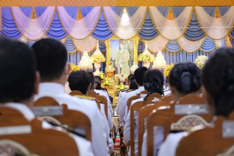 ไฟล์แนบ กปภ.สาขาประจวบคีรีขันธ์  ร่วมพิธีเจริญพระพุทธมนต์เฉลิมพระเกียรติ ถวายพระพรชัยมงคลแด่ พระบาทสมเด็จพระเจ้าอยู่หัว เนื่องในโอกาสพระราชพิธีมหามงคลเฉลิมพระชนมพรรษา 6 รอบ 28 กรกฎาคม 2567 ณ วัดคลองวาฬ พระอารามหลวง