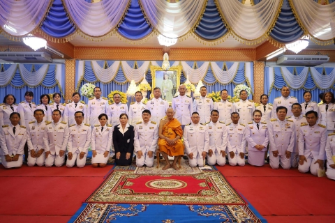 ไฟล์แนบ กปภ.สาขาประจวบคีรีขันธ์  ร่วมพิธีเจริญพระพุทธมนต์เฉลิมพระเกียรติ ถวายพระพรชัยมงคลแด่ พระบาทสมเด็จพระเจ้าอยู่หัว เนื่องในโอกาสพระราชพิธีมหามงคลเฉลิมพระชนมพรรษา 6 รอบ 28 กรกฎาคม 2567 ณ วัดคลองวาฬ พระอารามหลวง