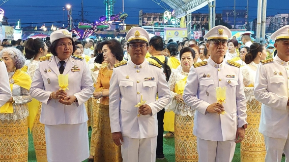 ไฟล์แนบ กปภ.สาขาปราณบุรี ร่วมพิธีถวายเครื่องราชสักการะและวางพานพุ่ม และพิธีจุดเทียนถวายพระพรชัยมงคล  กิจกรรมเฉลิมพระเกียรติพระบาทสมเด็จพระเจ้าอยู่หัวฯ เนื่องในวันเฉลิมพระชนมพรรษา ๖ รอบ ๒๘ กรกฎาคม ๒๕๖๗  