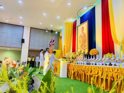 ไฟล์แนบ กปภ.สาขากระบี่ ร่วมพิธีถวายราชสักการะและวางพานพุ่มและพิธีจุดเทียนถวายพระพรชัยมงคล เนื่องในโอกาสมหามงคลเฉลิม พระชนมพรรษา 28 กรกฎาคม 2567