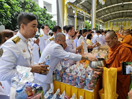 ไฟล์แนบ กปภ.สาขาสมุทรสาคร ร่วมพิธีทำบุญตักบาตรถวายพระราชกุศล เนื่องในโอกาสมหามงคลเฉลิม พระชนมพรรษา 28 กรกฎาคม 2567