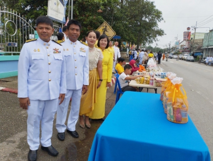 ไฟล์แนบ การประปาส่วนภูมิภาคสาขาท่าแซะ เข้าร่วมพิธีเจริญพระพุทธมนต์และทำบุญตักบาตรถวายพระราชกุศล เนื่องในโอกาสมหามงคลเฉลิม พระชนมพรรษา 28 กรกฎาคม 2567