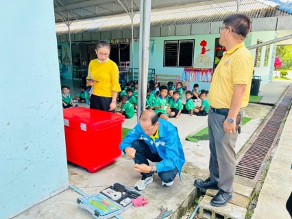 ไฟล์แนบ กปภ.สาขาตะกั่วป่า  ดำเนินโครงการ หลอมรวมใจ มอบน้ำใสสะอาดให้โรงเรียน เฉลิมพระเกียรติพระบาทสมเด็จพระเจ้าอยู่หัว เนื่องในโอกาสพระราชพิธีมหามงคล เฉลิมพระชนมพรรษา 6 รอบ 28 กรกฎาคม 2567