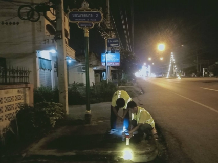 ไฟล์แนบ กปภ.สาขาท่ามะกาลงพื้นที่สำรวจหาท่อแตกท่อรั่ว