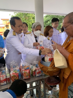 ไฟล์แนบ กปภ.สาขาฉะเชิงเทรา เข้าร่วมพิธีทำบุญตักบาตรถวายพระราชกุศล เฉลิมพระเกียรติสมเด็จพระนางเจ้าสิริกิติ์ พระบรมราชินีนาถพระบรมราชชนนีพันปีหลวง เนื่องในวันเฉลิมพระชนมพรรษา 12 สิงหาคม 2567