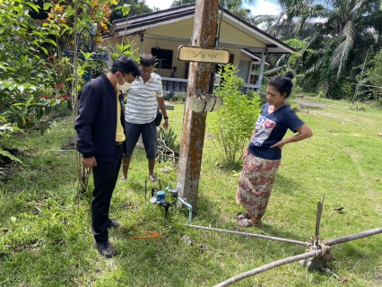 ไฟล์แนบ การประปาส่วนภูมิภาคสาขากระบี่ ดำเนินการตามแผนงานบริการและควบคุมน้ำสูญเสีย ตรวจสอบแรงดันน้ำ