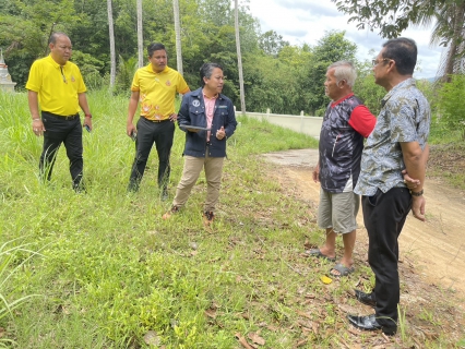 ไฟล์แนบ กปภ.สาขาสงขลา ตรวจสภาพพื้นที่ วัดทุ่งหวังนอก ในการขอใช้พื้นที่ก่อสร้างถังน้ำใสรองรับการขยายเขตจำหน่ายน้ำ