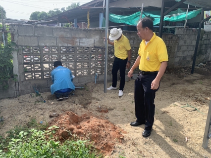 ไฟล์แนบ กปภ.สาขาเลาขวัญ ลงพื้นที่ แก้ไขปัญหาเรื่องน้ำขุ่น ตามที่ลูกค้า แจ้งข้อร้องเรียน บริเวณพื้นที่ตลาดหินใหญ่ ซอยเขาพระศรี  ม.1   ตำบลบ่อพลอย  อำเภอบ่อพลอย จังหวัดกาญจนบุรี