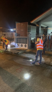 ไฟล์แนบ กปภ.สาขากำแพงเพชร เดินหน้ากิจกรรม ALC พบจุดรั่วซ่อมทันที