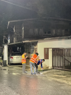 ไฟล์แนบ กปภ.สาขากำแพงเพชร เดินหน้ากิจกรรม ALC พบจุดรั่วซ่อมทันที