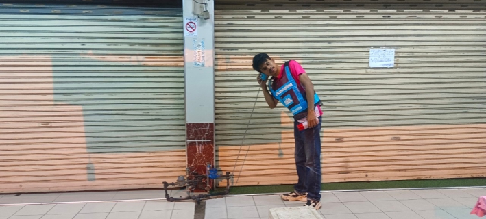 ไฟล์แนบ กปภ.สาขากาญจนบุรี ลงพื้นที่ ทำ Step Test ค้นหาท่อแตกรั่ว ลดปัญหาการเกิดน้ำสูญเสีย