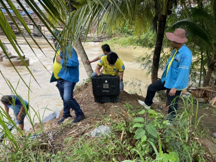 ไฟล์แนบ กปภ.สาขากระบี่ ดำเนินงานตามแผนบริหารจัดการน้ำสูญเสียเชิงรุก เดินหน้าลงพื้นที่ทำ Step Test ท่อส่งน้ำ MM-02 สถานีผลิตและจ่ายน้ำตลาดเก่า (เหนือคลอง) ตำบลกระบี่ใหญ่ อำเภอเมืองกระบี่  จังหวัดกระบี่ เดินเท้าหาท่อแตกรั่ว พร้อมซ่อมปิดจุด เพื่อลดการเกิดน้ำสูญเสีย