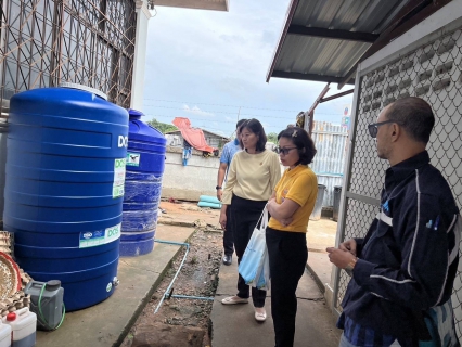 ไฟล์แนบ กปภ.สาขาขอนแก่น (พ) เข้าตรวจสอบระบบประปาภายในบ้านพร้อมให้คำเเนะนำการใช้น้ำประปาแก่ศูนย์พักคอยผู้ผ่านการบำบัดยาเสพติด 