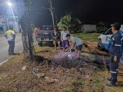 ไฟล์แนบ กปภ.สาขาตะกั่วป่า ดำเนินงานตามแผนบริหารจัดการน้ำสูญเสียเชิงรุก ทำ Step Test ลงพื้นที่เดินเท้าหาท่อแตกรั่ว เพื่อลดการเกิดน้ำสูญเสีย