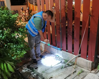 ไฟล์แนบ กปภ.สาขาปักธงชัย ดำเนินการค้นหาท่อแตกรั่ว ( DMA 3 ทางเข้าเทศบาลปักธงชัย )