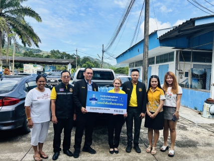 ไฟล์แนบ กปภ.สาขาภูเก็ต สนับสนุนน้ำดื่มบรรจุขวดตราสัญลักษณ์ กปภ.จำนวน 200 ขวด ให้แก่ สถาบันพัฒนาฝีมือแรงงาน 21 ภูเก็ต