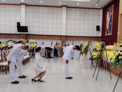 ไฟล์แนบ กปภ.สาขาสมุทรสงคราม ร่วมพิธีสวดพระพุทธมนต์ ทำบุญตักบาตร และวางพวงมาลา เนื่องในวันนวมินทรมหาราช 