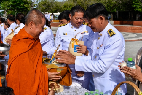 ไฟล์แนบ กปภ.สาขากาญจนบุรี ร่วมพิธีสวดพระพุทธมนต์และทำบุญตักบาตรถวายพระราชกุศล เนื่องใน วันนวมินทรมหาราช 