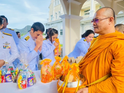 ไฟล์แนบ กปภ.สาขาพังงา เข้าร่วมพิธีทำบุญตักบาตรถวายพระราชกุศล และพิธีวางพวงมาลาถวายราชสักการะ เนื่องในวันนวมินทรมหาราช 