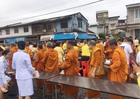 ไฟล์แนบ การประปาส่วนภูมิภาคสาขาเวียงสระ เข้าร่วมพิธีทำบุญตักบาตร ถวายพระราชกุศล เนื่องในวันนวมินทรมหาราช ๑๓ ต.ค.๒๕๖๗