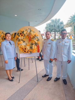 ไฟล์แนบ กปภ.สาขาสงขลา เข้าร่วมพิธีทำบุญถวายพระราชกุศล และร่วมพิธีวางพวงมาลาเพื่อน้อมรำลึกในพระมหากรุณาธิคุณ เนื่องในวันคล้ายวันสวรรคต พระบาทสมเด็จพระบรมชนกาธิเบศรมหาภูมิพลอดุลยเดชมหาราช บรมนาถบพิตร วันนวมินทรมหาราช 13 ตุลาคม 2567