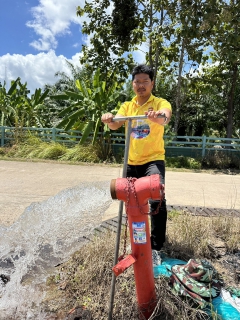 ไฟล์แนบ ดำเนินการระบายตะกอนในเส้นท่อจำหน่ายน้ำ