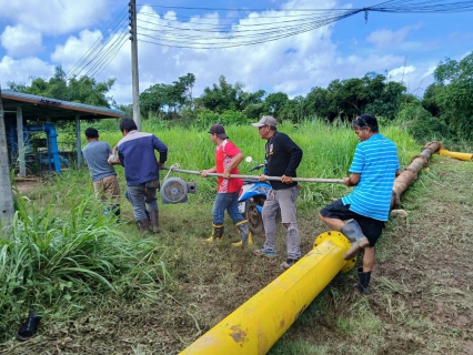 ไฟล์แนบ กปภ.ข.10 ร่วมกับ กปภ.สาขาอุทัยธานี สนับสนุนทีมงานตรวจสอบ และซ่อมแซมระบบประปาเทศบาลตำบลบ้านไร่ จากเหตุอุทกภัย