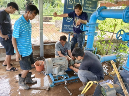 ไฟล์แนบ กปภ.ข.10 ร่วมกับ กปภ.สาขาอุทัยธานี สนับสนุนทีมงานตรวจสอบ และซ่อมแซมระบบประปาเทศบาลตำบลบ้านไร่ จากเหตุอุทกภัย