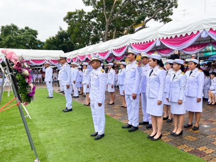 ไฟล์แนบ กปภ.เขต ๓ ร่วมประกอบพิธีวางพวงมาลาและถวายเครื่องราชสักการะพระบรมราชานุสาวรีย์ พระบาทสมเด็จพระจุลจอมเกล้าเจ้าอยู่หัว รัชกาลที่ ๕ เนื่องในวันปิยมหาราช ๒๓ ตุลาคม 