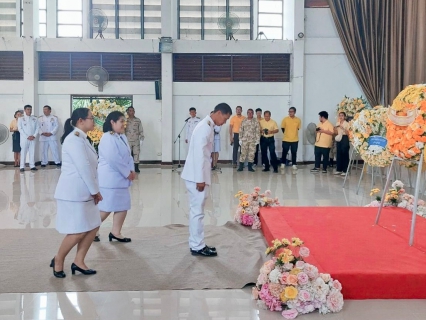 ไฟล์แนบ กปภ.สาขาอู่ทอง เข้าร่วมกิจกรรมน้อมรำลึกในพระมหากรุณาธิคุณ เนื่องในวันนวมินทรมหาราช วันที่ 13 ตุลาคม 2567