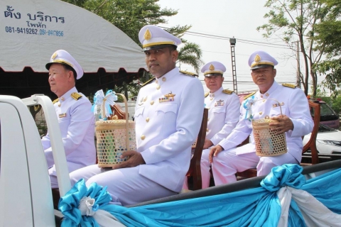 ไฟล์แนบ กปภ.สาขาเลาขวัญ ร่วมพิธีสมโภชและถวายผ้าพระกฐินพระราชทานของการประปาส่วนภูมิภาค ประจำปี 2567 ณ วัดบัวงาม พระอารามหลวง  จ.ราชบุรี