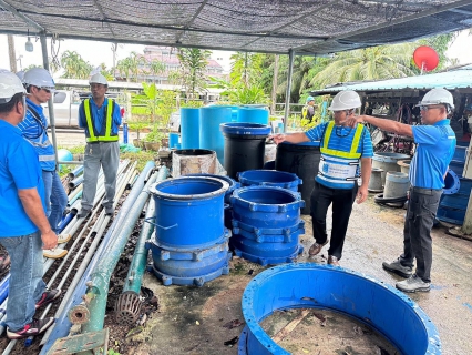 ไฟล์แนบ กปภ.สาขาสงขลา ร่วมกับ กปภ.สาขาหาดใหญ่(พ) เข้าตรวจสอบอุปกรณ์ป้องกันและซักซ้อมความปลอดภัยในการทำงาน  ตามเจตนารมณ์ของ พ.ร.บ.ความปลอดภัย อาชีวอนามัยและสภาพแวดล้อมในการทำงาน พ.ศ.2554 อุบัติเหตุจากการทำงานต้องเป็นศูนย์