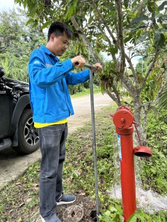 ไฟล์แนบ กปภ.สาขาบ้านตาขุน ดำเนินการระบายตะกอนในเส้นท่อจำหน่ายน้ำ