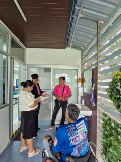 ไฟล์แนบ สำนักงานพัฒนาสังคมและความมั่นคงของมนุษย์จังหวัดสงขลา ตรวจเยี่ยม กปภ.สาขาพังลา