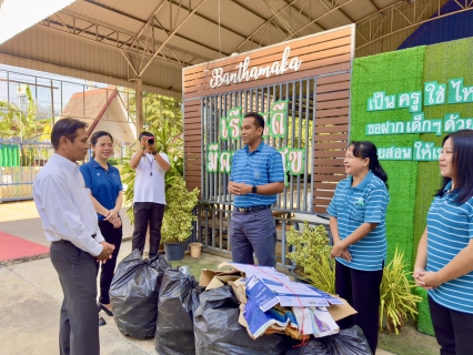 ไฟล์แนบ กปภ.สาขาท่ามะกา  ร่วมโครงการธนาคารขยะรีไซเคิล กับธนาคารขยะโรงเรียน โรงเรียนบ้านท่ามะกา อำเภอท่ามะกา จังหวัดกาญจนบุรี วันศุกร์ ที่ 22 พฤศจิกายน 2567