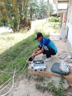 ไฟล์แนบ การประปาส่วนภูมิภาคสาขาอ่าวลึก ออกพื้นที่ตรวจสอบคุณภาพน้ำประปา ตรวจวัดค่าคลอรีน ค่าความขุ่นในน้ำประปา ในพื้นที่ อ.ปลายพระยา และ อ.อ่าวลึก จ.กระบี่