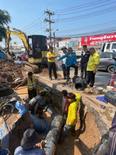 ไฟล์แนบ ผจก.กปภ.(พ)สาขาสมุทรสาคร ลงพื้นติดตามเร่งรัดงานวางท่อเสริมแรงดัน ปลายพื้นที่ปลายท่อ กปภ.