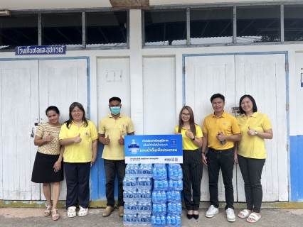 ไฟล์แนบ กปภ.สาขาภูเก็ต สนับสนุนน้ำดื่มบรรจุขวดตราสัญลักษณ์ กปภ.จำนวน 240 ขวด ให้แก่ สถานีพัฒนาที่ดินภูเก็ต