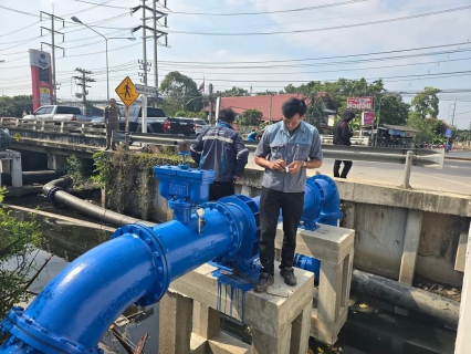 ไฟล์แนบ กปภ.สาขาสมุทรสาคร (พ) ลงพื้นที่ติดตามเร่งรัดงานวางท่อเสริมแรงดันเข้าพื้นที่ปลายแนวท่อของ กปภ.