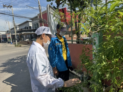 ไฟล์แนบ กปภ. สาขาอ้อมน้อยลงพื้นที่ พบลูกค้าและตรวจสอบอุปกรณ์ระบบประปา