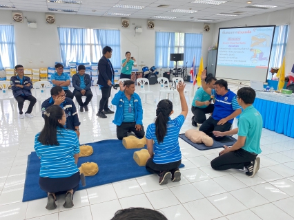 ไฟล์แนบ กปภ.สาขารังสิต(พ) ร่วมกับโรงพยาบาลบางปะกอกรังสิต 2 จัดอบรมหลักสูตร CPR ช่วยฟื้นคืนชีพและปฐมพยาบาลเบื้องต้น 