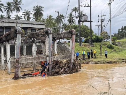 ไฟล์แนบ ผอ.กปภ.ข.4 ลงพื้นที่ กปภ.สาขาหลังสวน ติดตามสถานการณ์น้ำและเร่งฟื้นฟูผลกระทบจากสถานการณ์น้ำหลาก