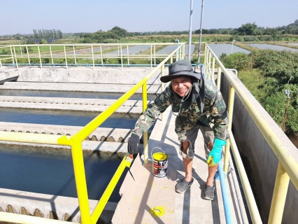 ไฟล์แนบ กปภ.สมุทรสาคร (พ) ร่วมมือร่วมใจทาสีปรับปรุงภูมิทัศน์สถานีผลิตน้ำโพธาราม