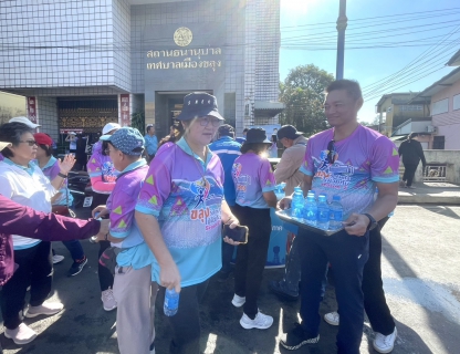 ไฟล์แนบ กปภ.สาขาขลุง เข้าร่วมพิธีเปิดโครงการเดิน-วิ่งการกุศล "ขลุงวิ่งด้วยใจไปด้วยกัน" ครั้งที่2 พร้อมมอบน้ำดื่มตราสัญลักษณ์ กปภ. จำนวน 400 ขวด ให้แก่มูลนิธิโรงพยาบาลขลุง