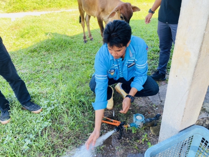 ไฟล์แนบ การประปาส่วนภูมิภาคสาขากระบี่ ดำเนินการตามแผนงานบริการและควบคุมน้ำสูญเสีย ตรวจสอบแรงดันน้ำ บริเวณพื้นที่หมู่ที่ 4 ตำบลคลองประสงค์ อำเภอเมือง จังหวัดกระบี่